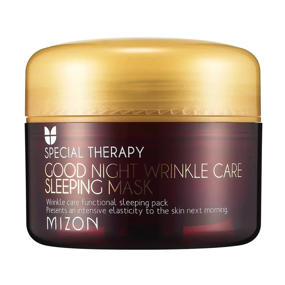Нічна поживна маска для обличчя Mizon Good Night Wrinkle Care Sleeping Mask проти зморщок, 75 мл